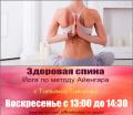 Кликните чтобы увеличить Практика «Здоровая спина» (Йога по методу Айенгара)